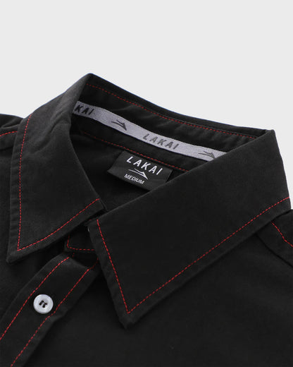 Heavyweight-Button-Up-Shirt-Black