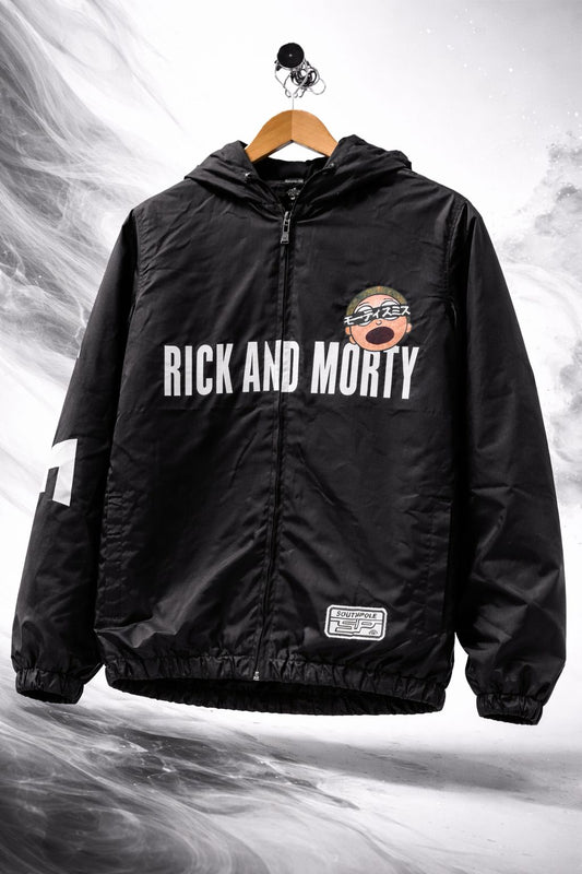 JACKET SOUTH POLE RICK AND MORTY BLACK
