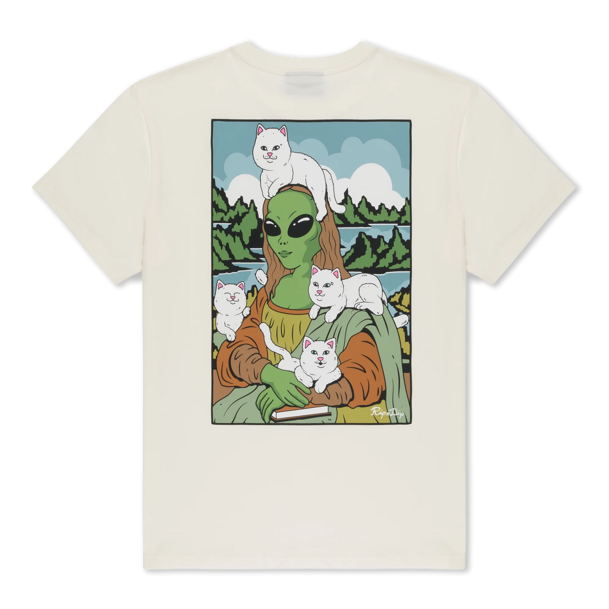 HERE ALL ALONG TEE (BONE)