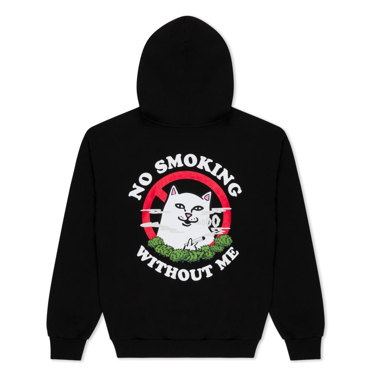 NO SMOKING HOODIE (BLACK)