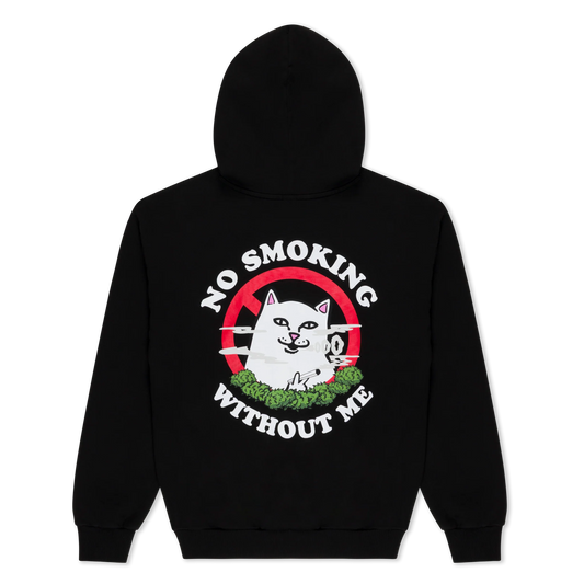 NO SMOKING HOODIE (BLACK)