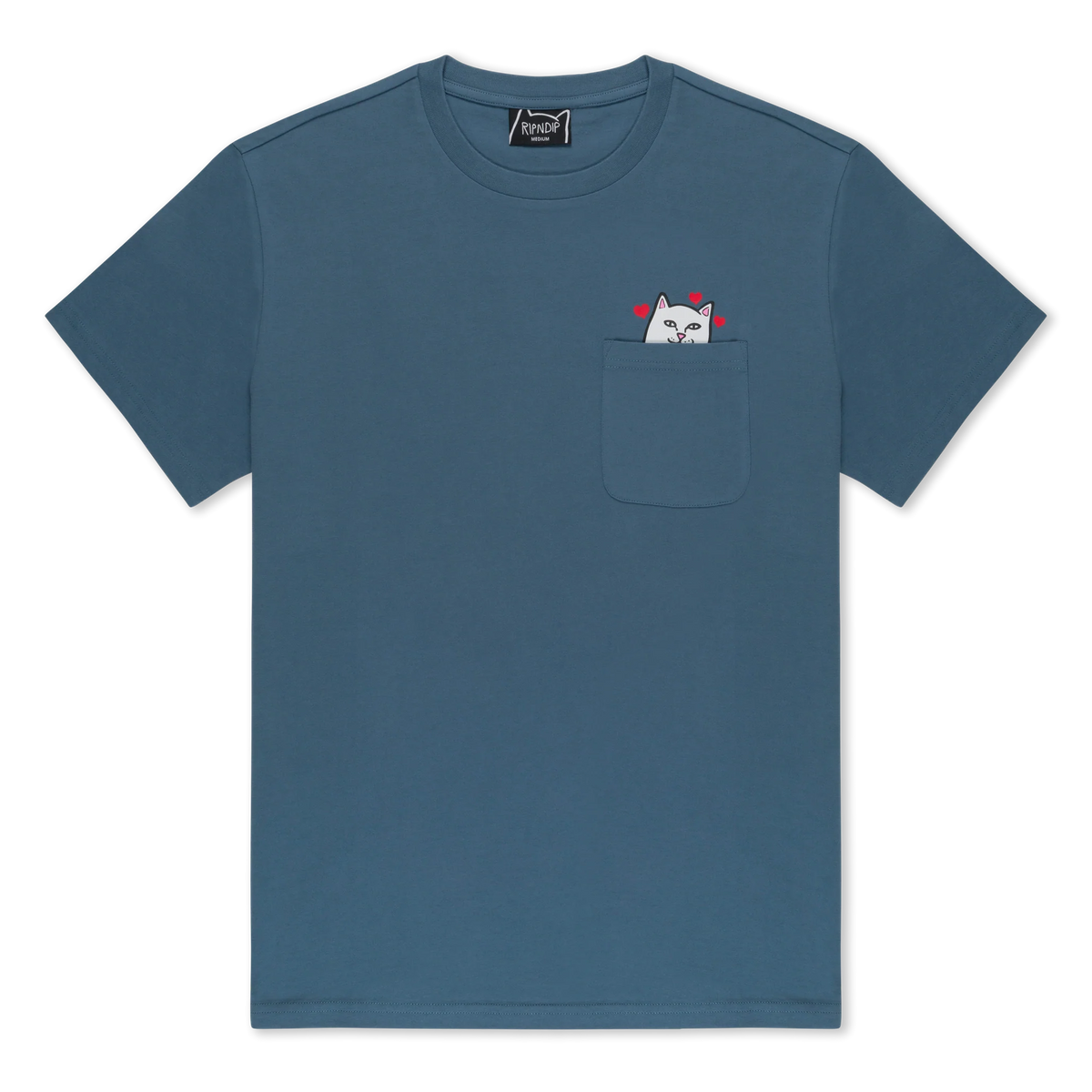NERMAL LOVES POCKET TEE (SLATE)