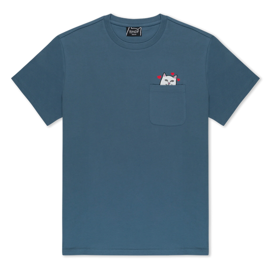 NERMAL LOVES POCKET TEE (SLATE)