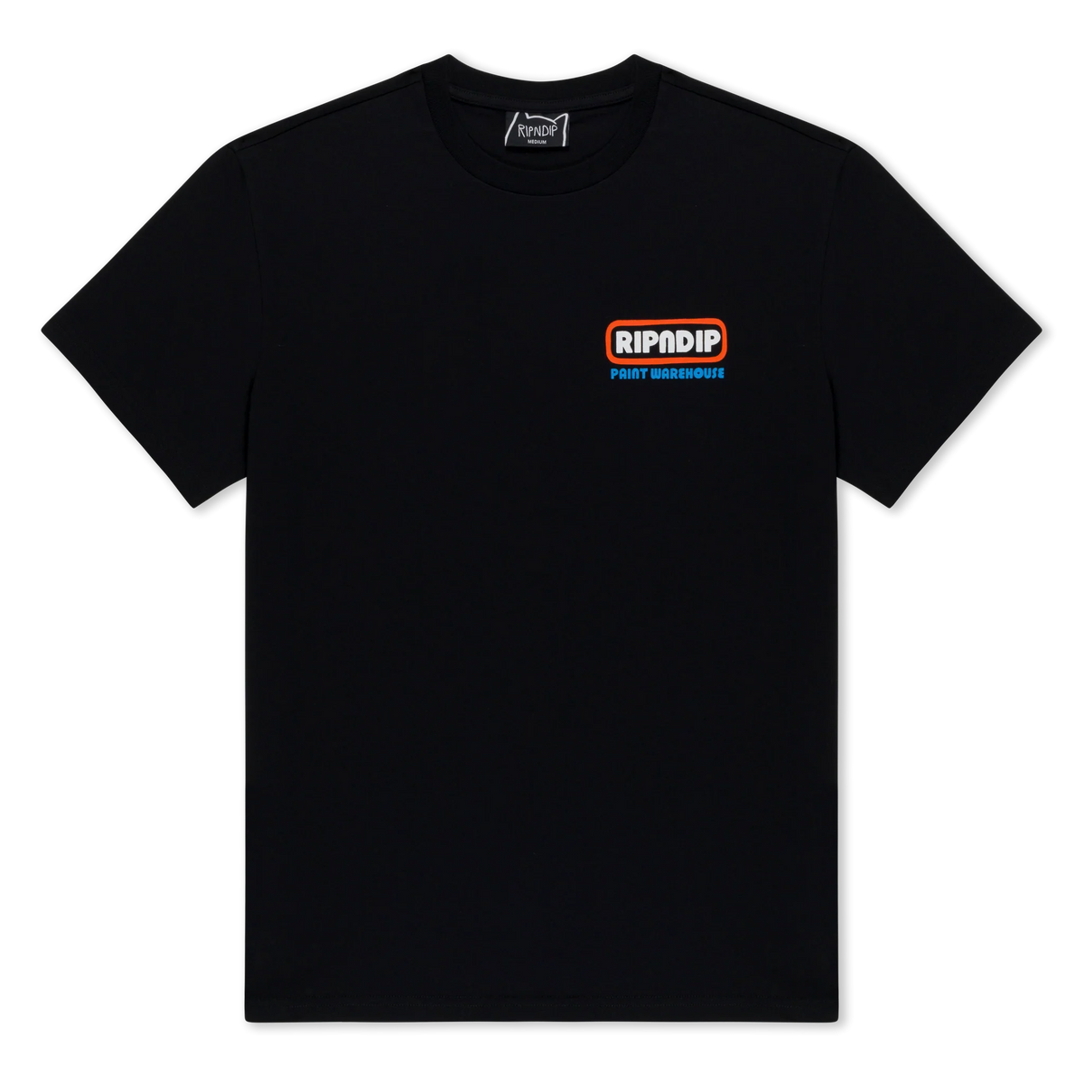 RIPNDIP PAINT TEE (BLACK)