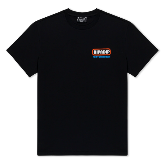 RIPNDIP PAINT TEE (BLACK)