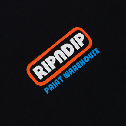 RIPNDIP PAINT TEE (BLACK)