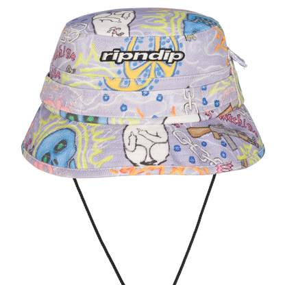 BORN TO LOVE BOONIE HAT (CORNFLOWER)
