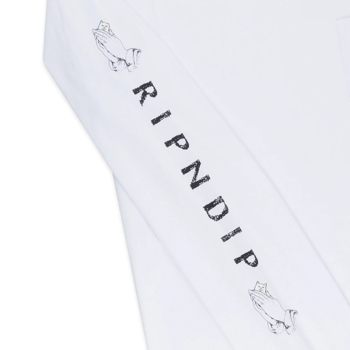LORD NERMAL L/S POCKET TEE (WHITE)