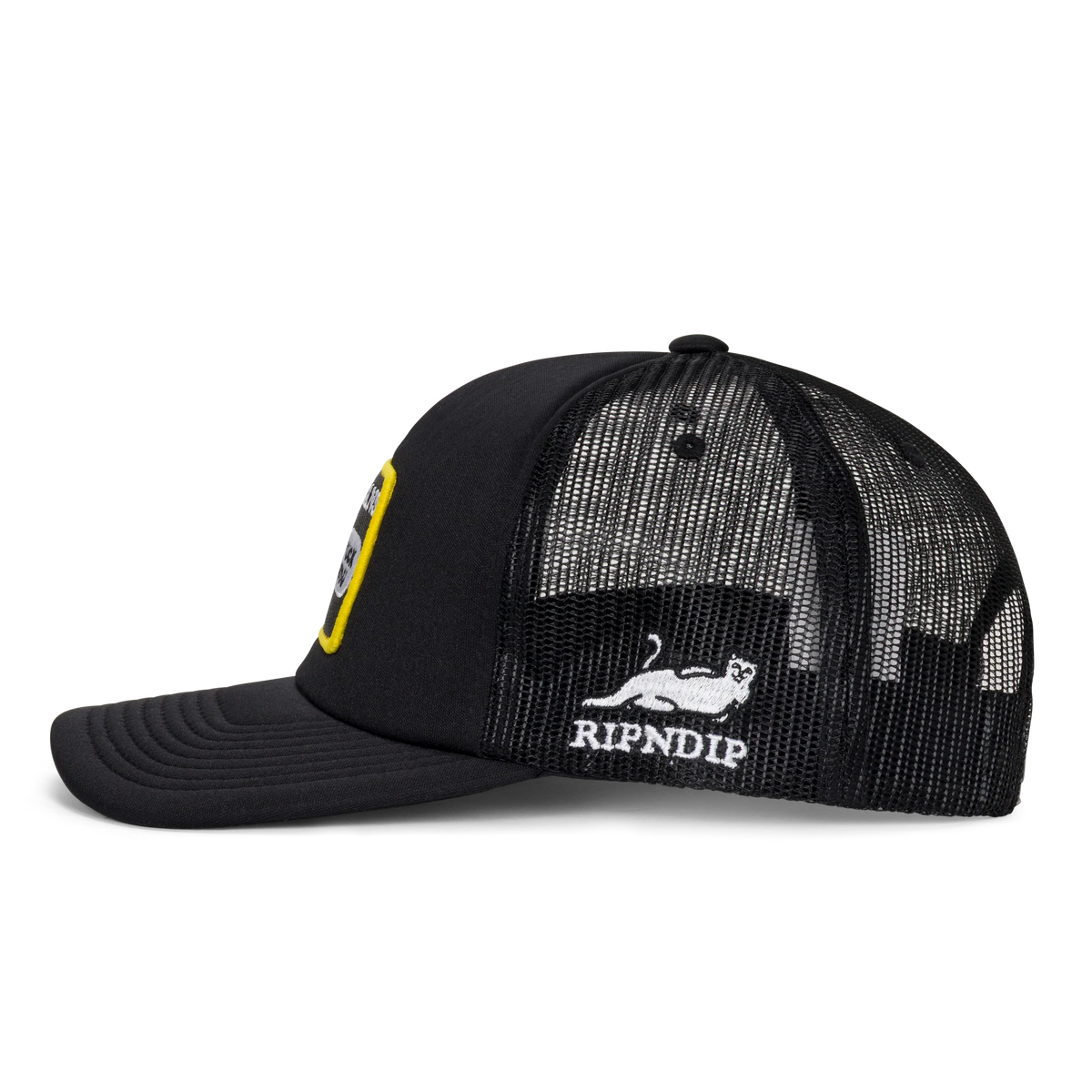 MEOW MEOW TRUCKER HAT (BLACK)