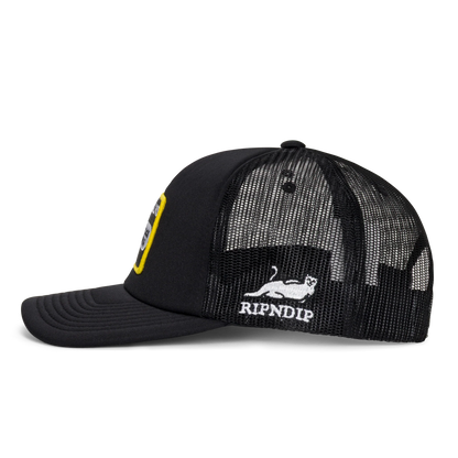 MEOW MEOW TRUCKER HAT (BLACK)