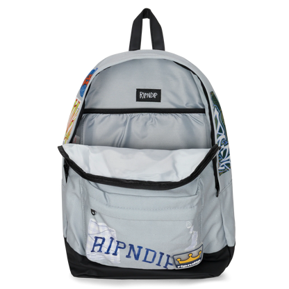 LORD NERMAL SKYLINE VELCRO BACKPACK (MULTI)