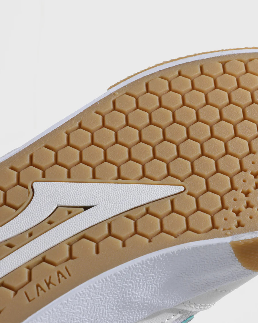 CAMBRIDGE ELITE WHITE LEATHER GREY MIST