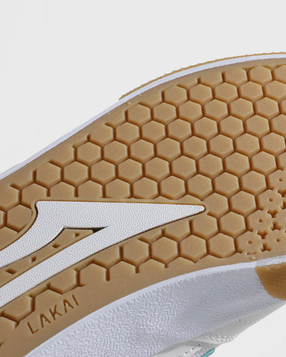CAMBRIDGE ELITE WHITE LEATHER GREY MIST