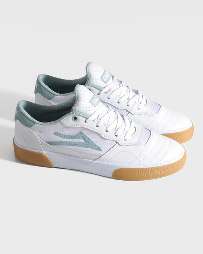 CAMBRIDGE ELITE WHITE LEATHER GREY MIST