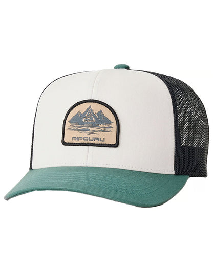 CUSTOM CURVE TRUCKER BONE/ALOE