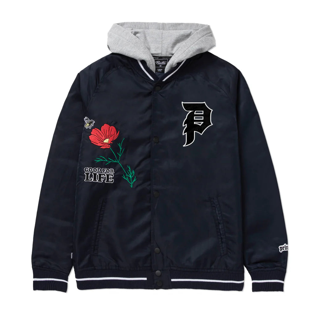 Primitive KEEPER TWO-FER VARSITY JACKET