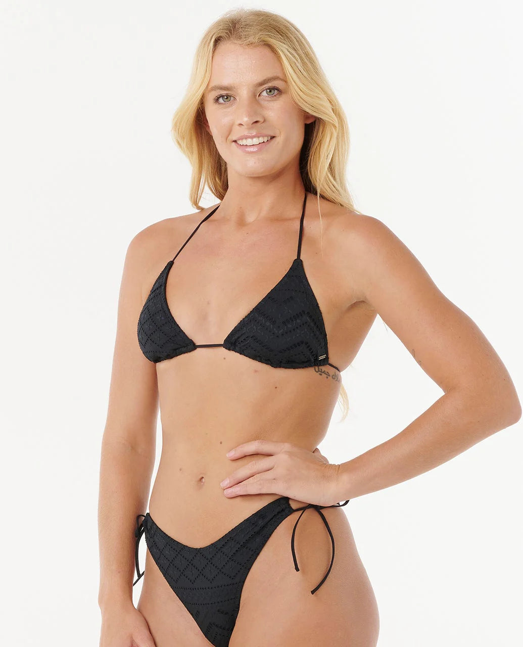 San Carlos Brooderie Tri Bikini Top