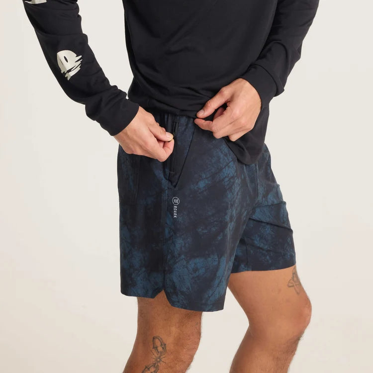 SERRANO 7" NAVY TIE DIE