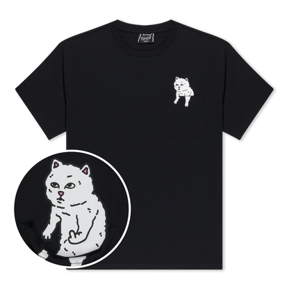 FOR SALE POCKET TEE (BLACK)