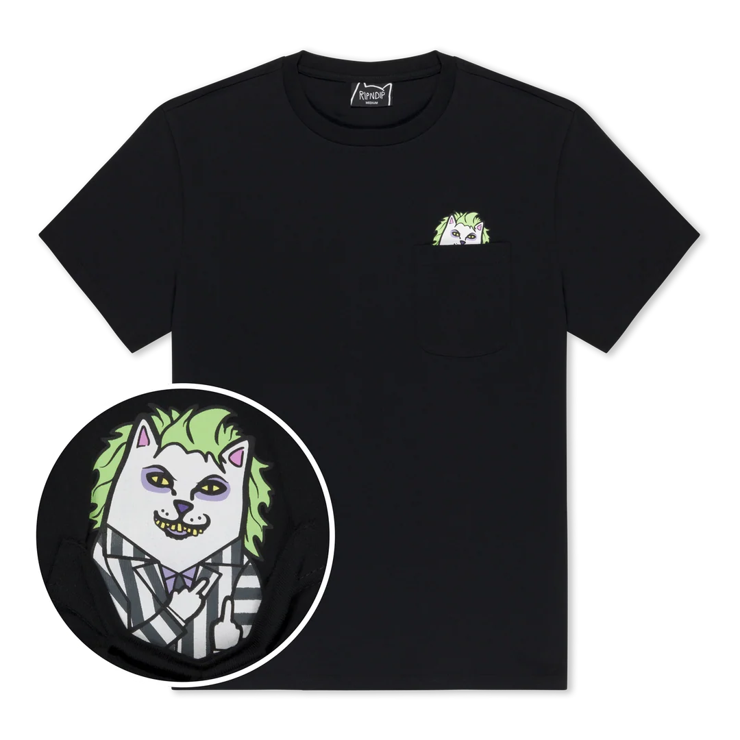 BUG DRANK NERM POCKET TEE (BLACK)