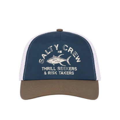 STAMPED TRUCKER DEEP OCEAN BROWN