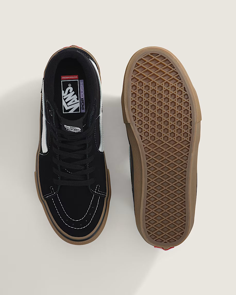 Skate SK8-Hi Black/Gum/White