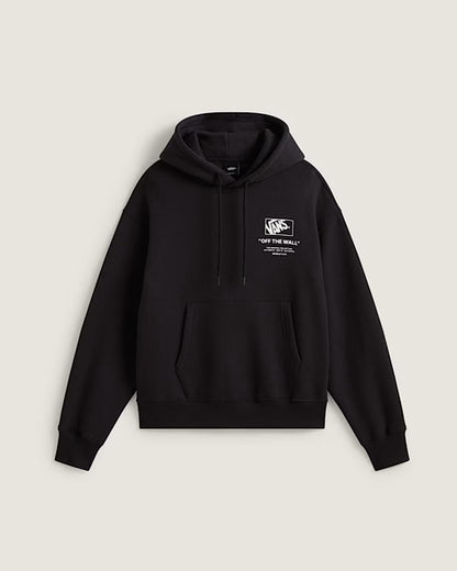 Stacked Hi Pullover Black/White