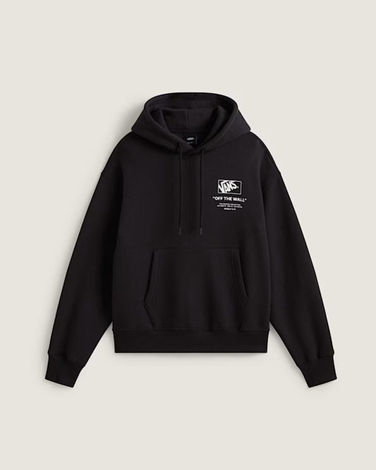 Stacked Hi Pullover Black/White