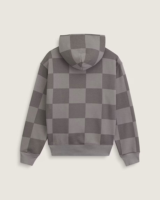 Tonal Check Stretch Log Pewter