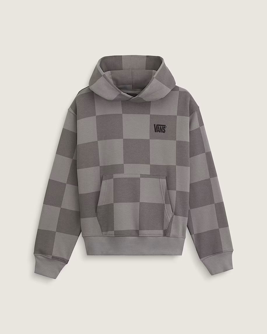 Tonal Check Stretch Log Pewter