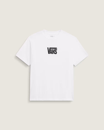 Stretch Logo SS Tee White/Black