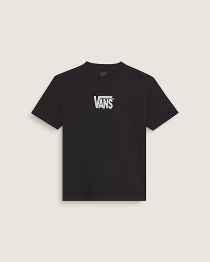 Stretch Logo SS Tee Black/White