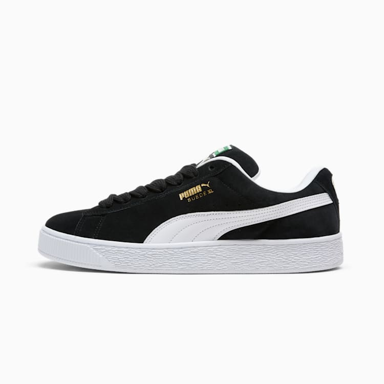 Suede XL Black White