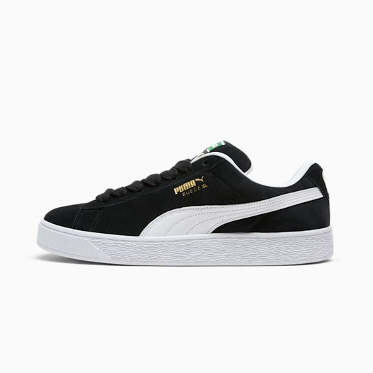 Suede XL Black White