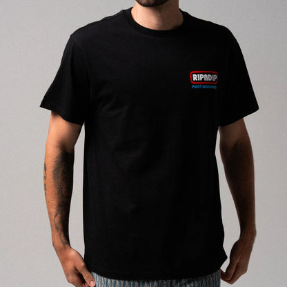 RIPNDIP PAINT TEE (BLACK)