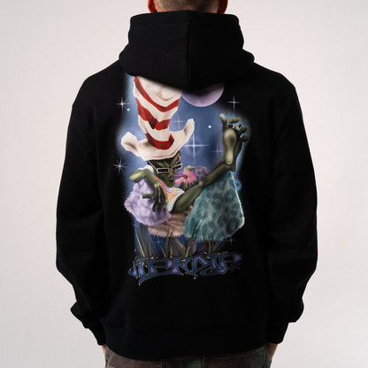 BIG POE HOODIE (BLACK)