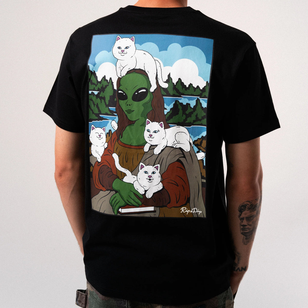 HERE ALL ALONG TEE (BLACK)