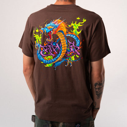 DRAGONOLOGY TEE (DARK BROWN)