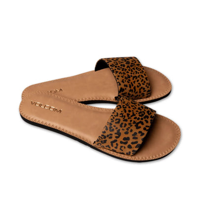 WOMEN'S SANDALS SIMPLE SLIDE CHEETAH