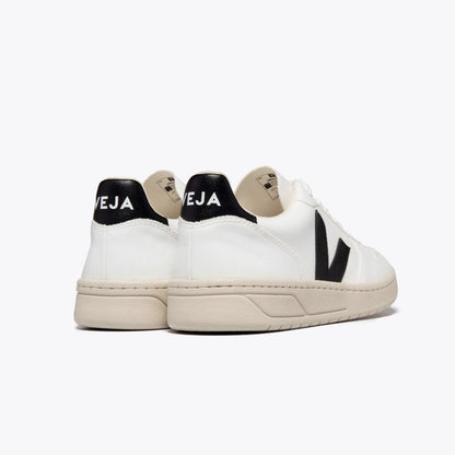 VEJA V-10 CWL WHITE BLACK