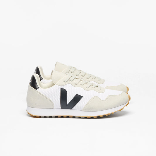 VEJA SDU REC ALVEOMESH WHITE BLACK NATURAL