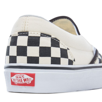Vans Slip On 0EYEBWW-BLACK AND WHITE/CHECKER WHITE