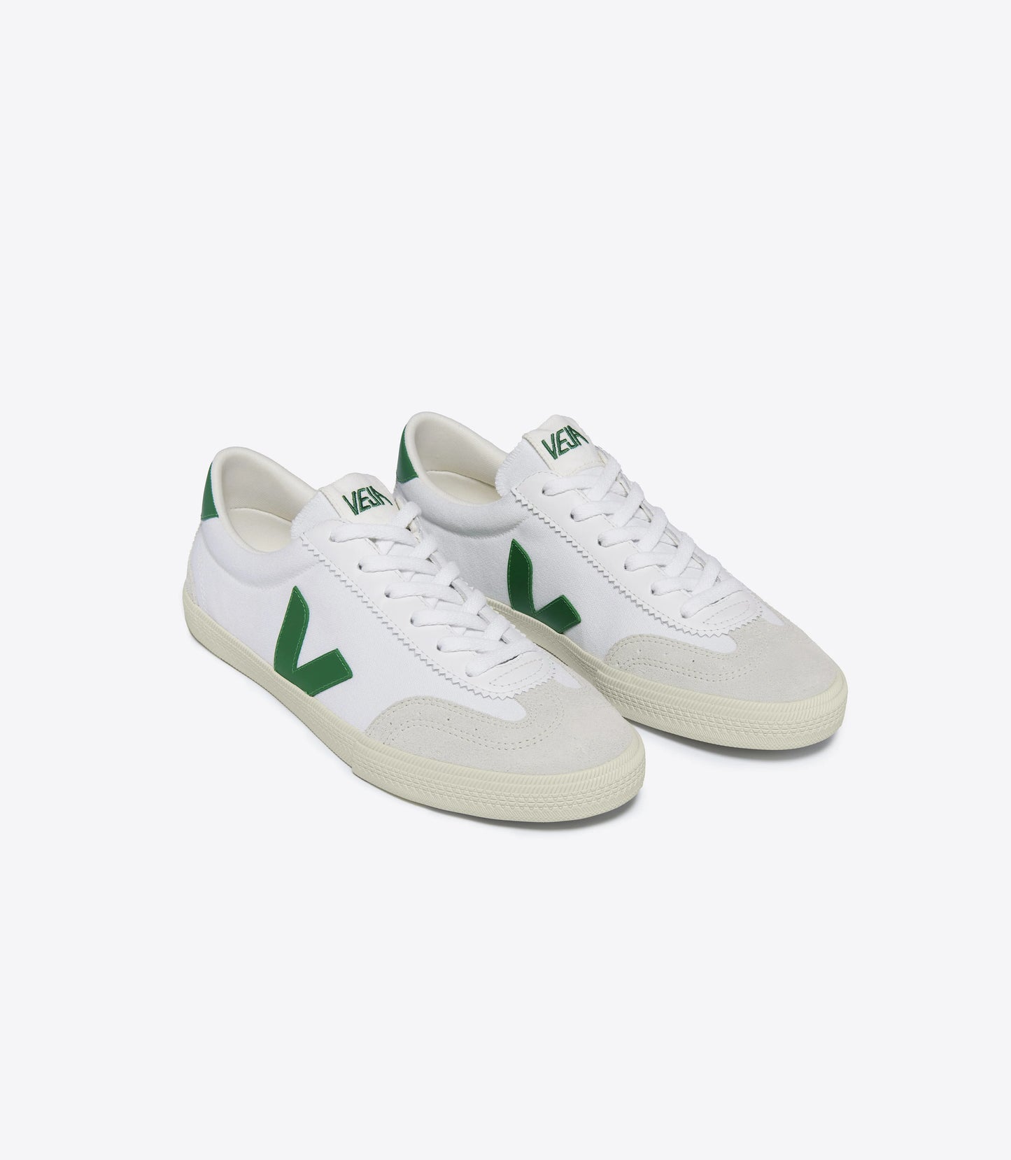 VOLLEY CANVAS WHITE EMERAUD