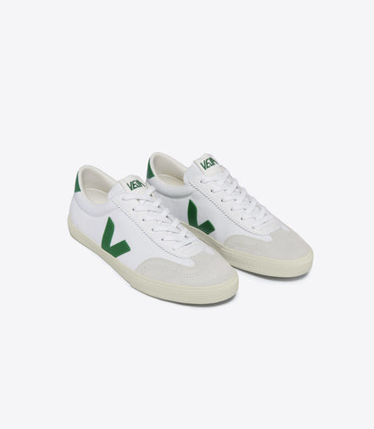 VOLLEY CANVAS WHITE EMERAUD