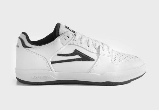 TELFORD LOW WHITE BLACK LEATHER