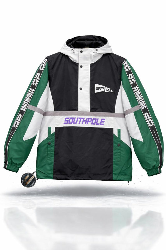 JACKET SOUTH POLE BLACK WHITE