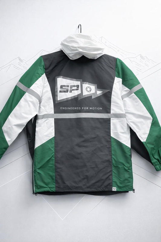 JACKET SOUTH POLE BLACK WHITE