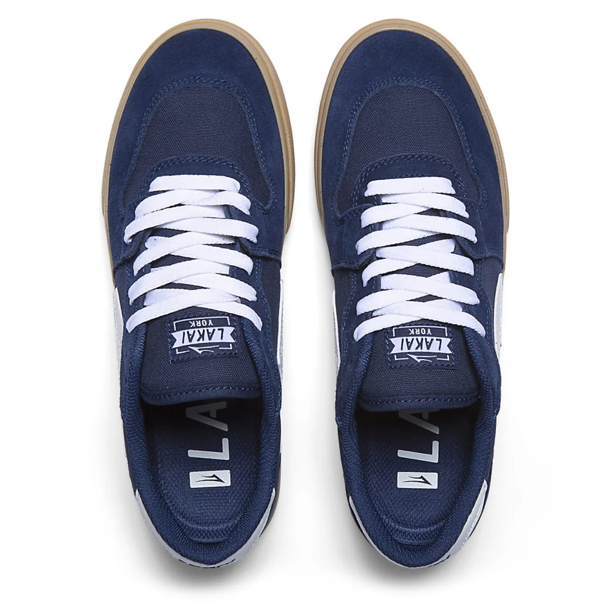 YORK NAVY GUM SUEDE