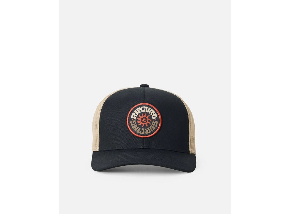 CUSTOM CURVE TRUCKER BLACK/KHAKI