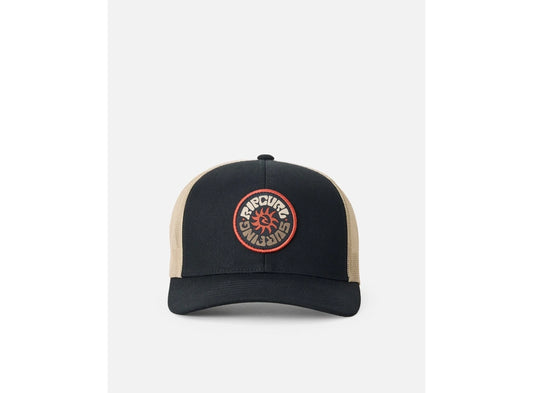 CUSTOM CURVE TRUCKER BLACK/KHAKI